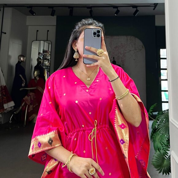 JACQUARD KAFTAN - Picture 10 of 12